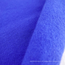 Malha ecológica 85% algodão orgânico 15% poliéster reciclado tecido de lã terry francês